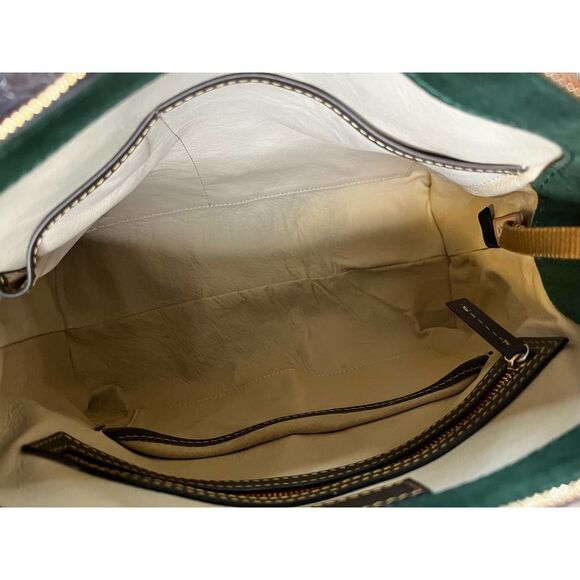 Dooney & Bourke Florentine Leather Cameron In color Charcoal - Picture 12 of 14